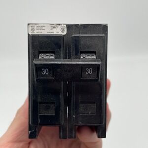 Challenger Type BA 30 Amp 2-Pole Circuit Breaker 120/240V 10k AIC Common Trip